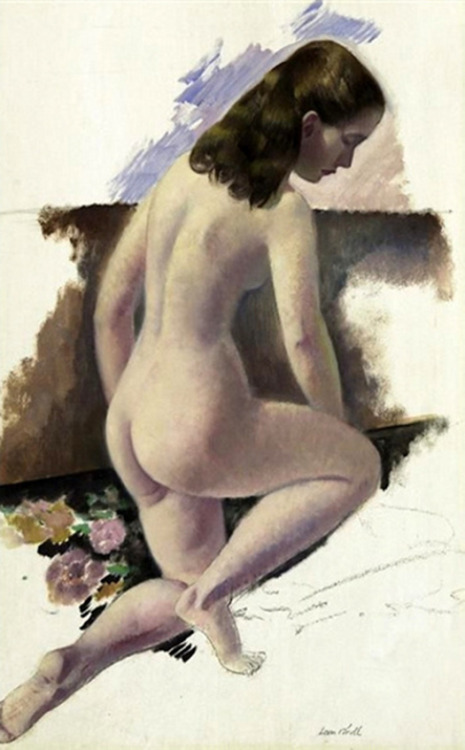 justineportraits:Léon Kroll      Kneeling figure