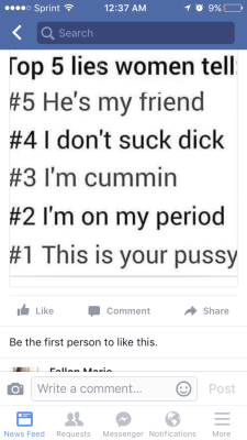 Can both genders stop doing the whole GIRLS do this _____ &amp; ONLY GUYS do that _______ ? Ya know everyone has the potential to be great or really horrible. K stop it now.