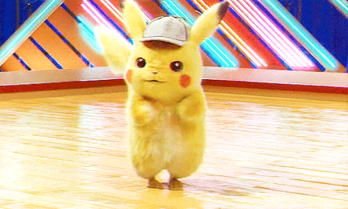 Porn Pics captainpoe: Detective Pikachu dancing!