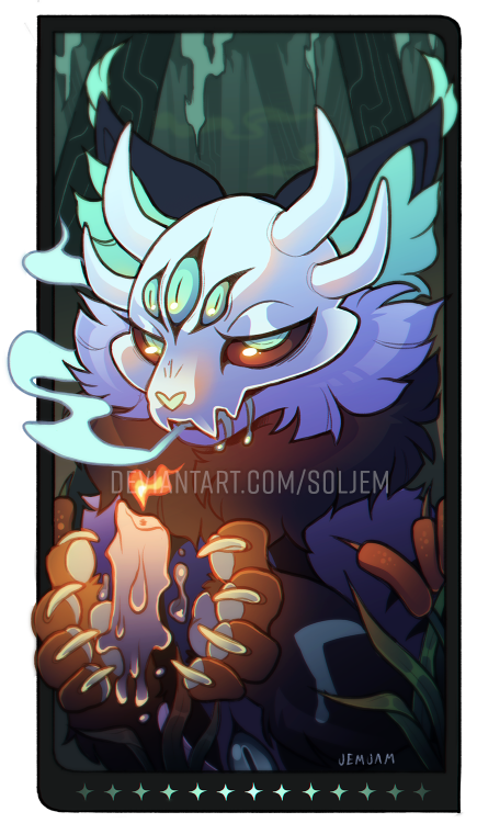 Two card commissions for Ghoulcats over on flight rising! Pretty cool to see the improvement within 