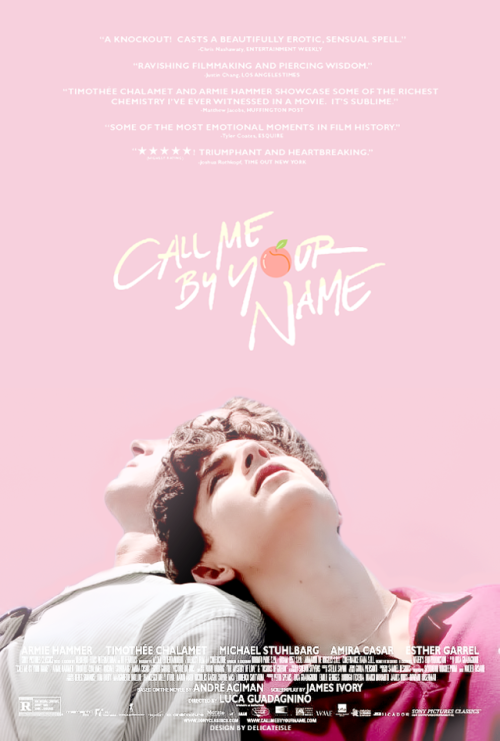 Call Me By Your Name (2017) Alternative Posters