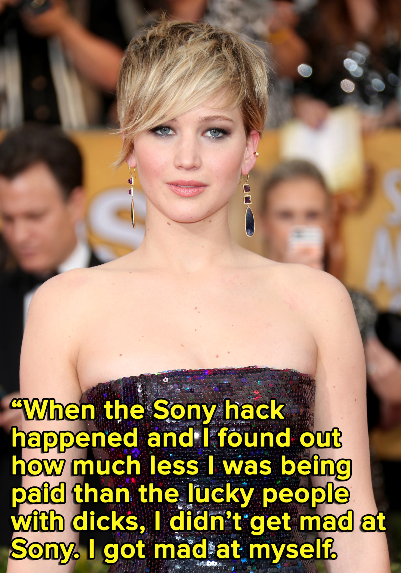 micdotcom:  Jennifer Lawrence puts the gender pay gap on blast in killer op-ed Lawrence
