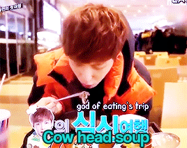 getlayd: Yixing eating various types of food 