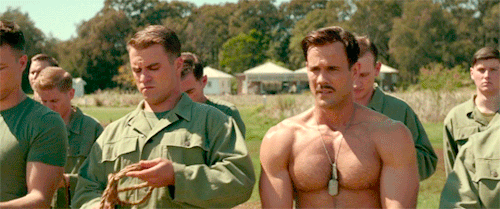 princecamscorner:Luke Pegler in Hacksaw Ridge [set 1, set 2, set 3]