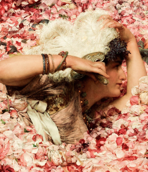 lhovemeplease: Harry for Harley Weir  ft.  The Roses of Heliogabalus (Lawrence Alma-Tadema)