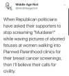 liberalsarecool:Republicans give no respect to women. End of story.