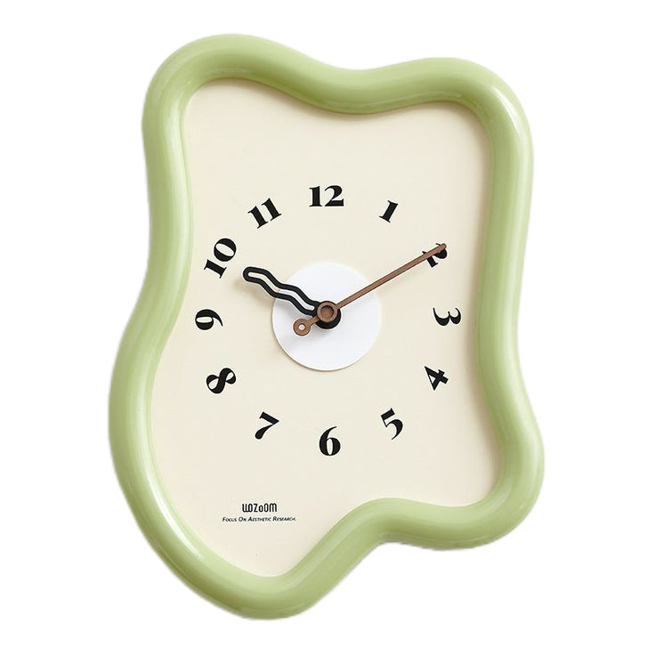 green clock