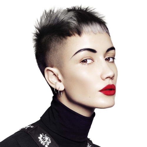 Toni Guy #haircutgalaxy #haircut #shorthair #mohawk #fadehaircut #shortstyle #hairfashion #capellico