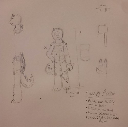 Another Character Sheet Down, Many, Many More To Go Haha. Without Further Adue;