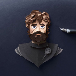 pixalry: Game of Thrones Papercuts - Created by Robbin Gregorio 
