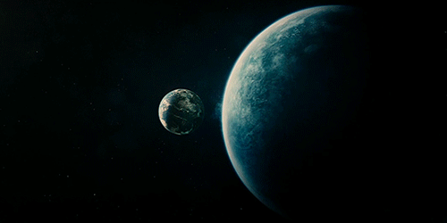 persnicketous: Earth being destroyed by a larger planet in Melancholia 
