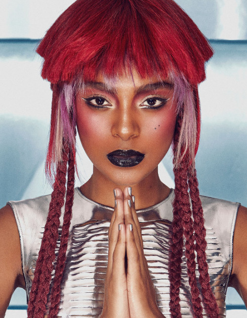 soym8:  alecia morais, cheyenne carty, and sahara lin for models.com paying homage to TLC