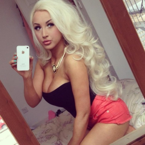 powerfulbimbochoices:  “Bleached Blonde Bimbo” Your hair is bleached and dyed blonde. The dye is treated with a special chemical that slowly turns you dumb & ditzy.  After that, it’s only a matter of time until you start transforming yourself