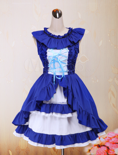 i don`t know much about lolita, but i don`t think that that`s a lolita dress.
or any kind of dress actually.