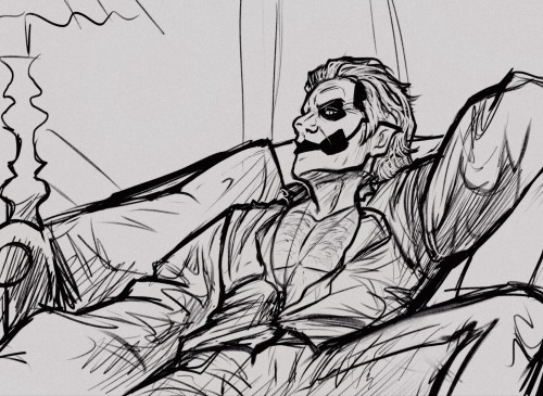 Sketch Based On That Couch Scene From The Ghovie