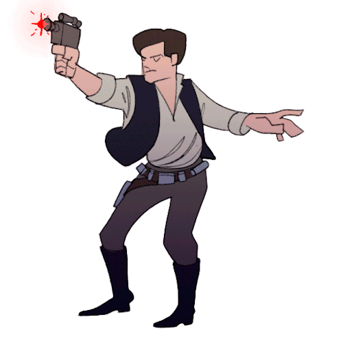 powersimon:A tribute to all the fabulous shooting poses of Han Solo!