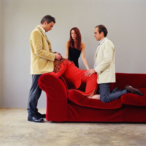 thegreatinthesmall:    Édouard Levé’s 2002 photo series Pornographie  
