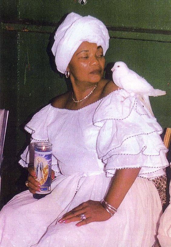 claraalicetarot:  Haitian Vodou Priestess, La Belle Deesse  