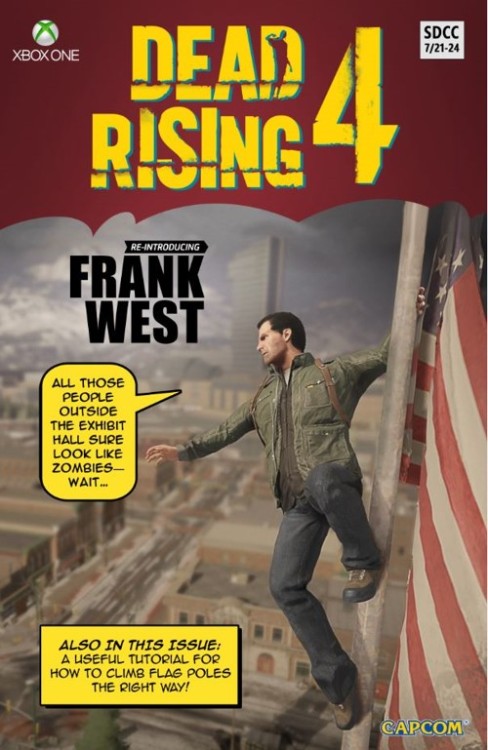 Dead Rising 4 Comic-Con swag.