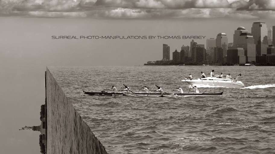 asylum-art: Surreal Photo Manipulations by Thomas Barbéy Photo manipulations have