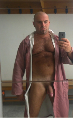 doncastergit:  More blokes in dressing gowns in my collection HERE