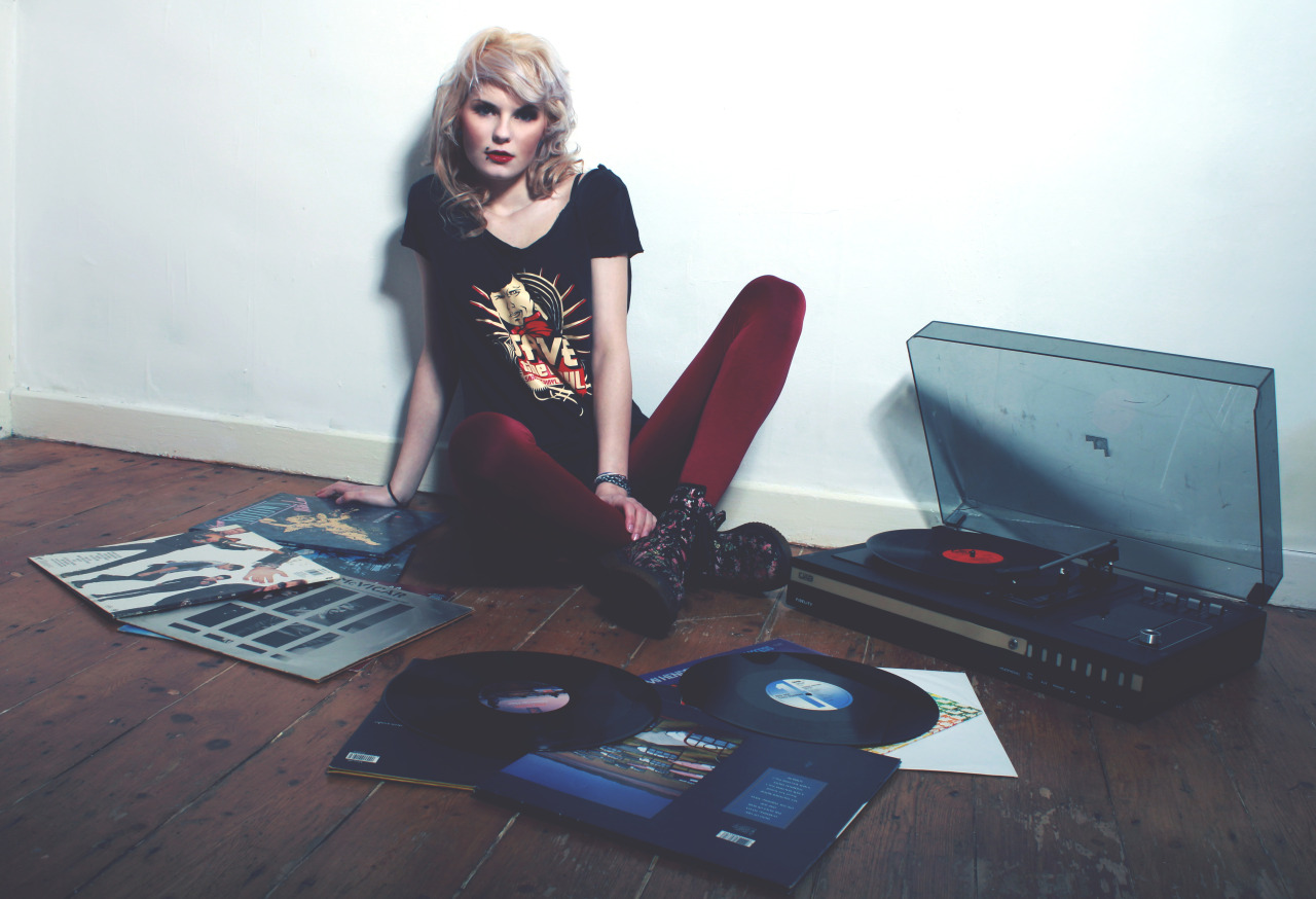 patrycjamaklesphotography:  Save the vinyl!Claudia, Manchester, 2013. © Patrycja