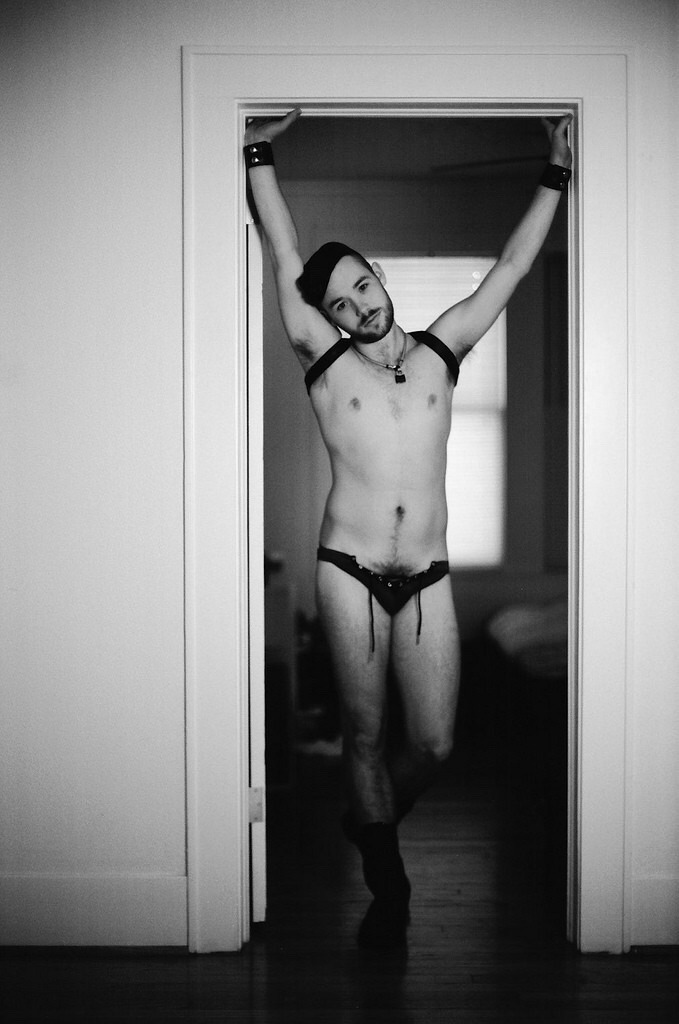 men-in-monochrome:  Patrick - Galveston Leather Male Boudoir Photography  http://MenInMonochrome.com