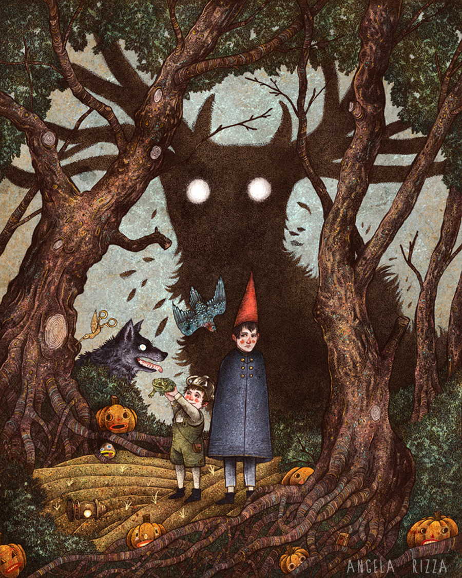 theartofanimation:  Angela Rizza  -  http://angelarizza.tumblr.com  -  https://www.facebook.com/AngelaRizzaIllustration 