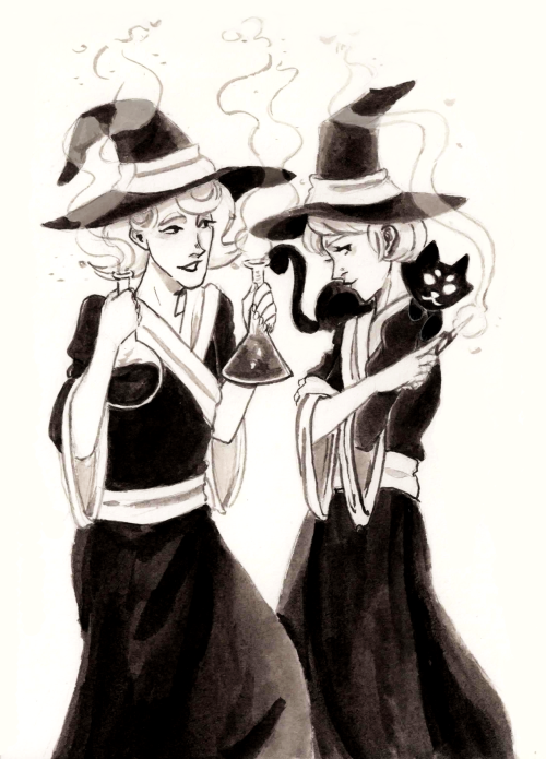 short-and-artsy:witchy lalondes for day 5!!!