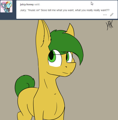 hispushkaa:Do you accept the wants of the Pineapple horse? Will give u love.x3! Dorbs~