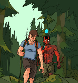 tohdaryl:  ‘The Great Outdoors’If you haven’t caught up with the recent updates, here’s the links to the five-paged short for my Tobias and Guy webcomic. (Mild NSFW content)Pages: 01/02/03/04/05 
