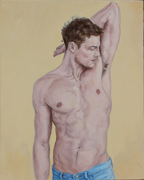 Male Figure Study 8” X 10” John S. Tarantola