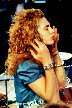 babeimgonnaleaveu: Robert Plant on stage