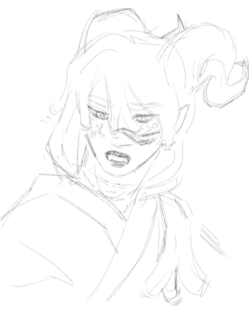 Dragon AU Cole Sketchies