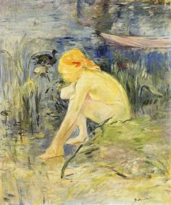 capturing-the-light:  BatherBerthe Morisot,