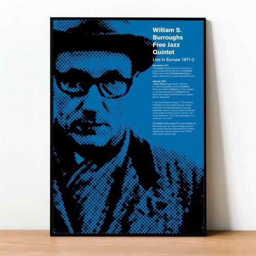 Happy birthday to William S Burroughs, born on this day in 1914. Here&rsquo;s a poster I designed fo