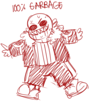 Fell Sans Is 50% Anxiety And 50% Sweat