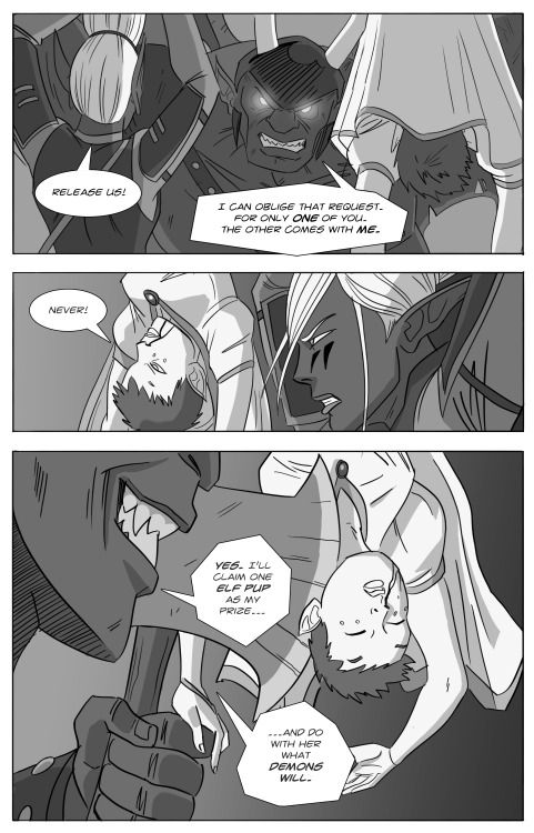 giancarlovolpe:Well, that escalated quickly.God of Love Part 2!Confused?  Read part 1 here.The next update will be February 28, 2015!Thank you everyone who liked and reblogged!  Spread the word!  This comic is FREE dang it!!