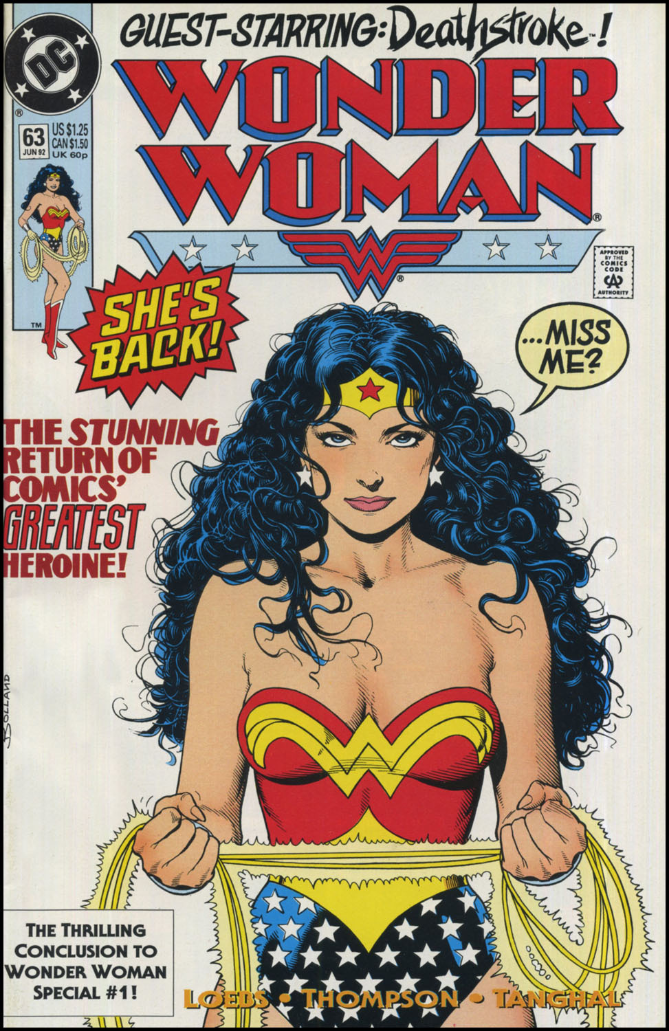 comicbookcovers:  Wonder Woman, Part Six, the Modern Age/Post Perez  Wonder Woman