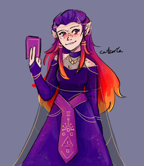 A First Colour Test For A New Dnd Character For A Game That's Hopefully Coming Up! I Have Already Completely
