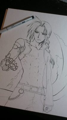 scribble-owl:  Edward Elric is comming soon