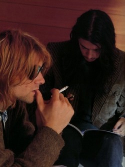 youremyvitamins:  Kurt &amp; Dave, Tokyo, February 19, 1992 