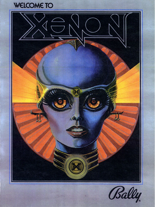 spacetwinks:one of the two known upcoming tables for Pinball Arcade, the 1980 sci-fi table, XENON!