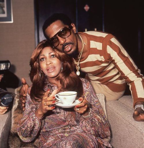 twixnmix: Ike and Tina Turner during an interview in London, October 1975.