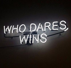hipsterboho:who dares, wins