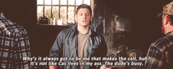renegademisha:  dudewheresmypie:  stardustcas:Favourite Dean/Cas moments ~ 6x19 “Mommy Dearest”“Cas, get out of my ass!”“I was never in your -”  someone go ahead and try to explain to me why that sentence is left unfinished in a way that