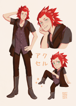 driftwoodwolf: casual axel sure made kh3