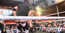 Rwfan11:  John Morrison Moons Another Crowd Doing A Back Flip At Pcw In Liverpool’s