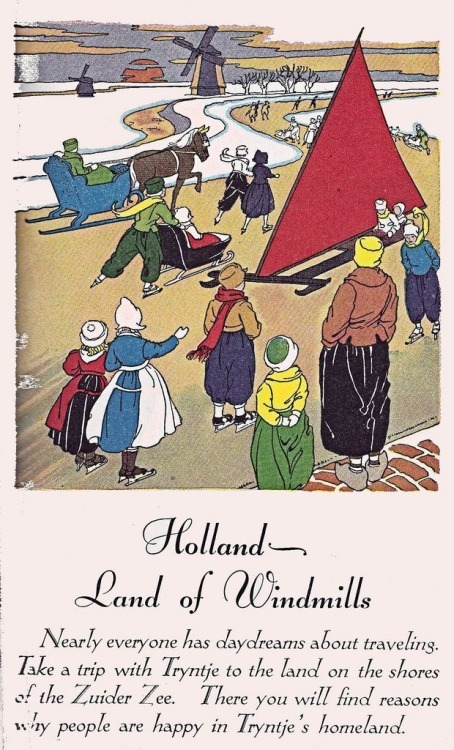 Illustrations of Holland (where I live) for a guidance in reading series, by Mildred Lyon Hetheringt