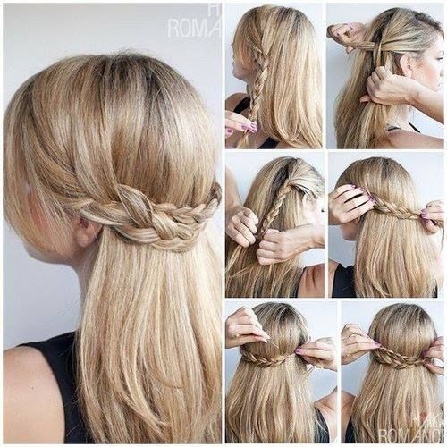 Super cute and easy hair tutorial perfect for school or...